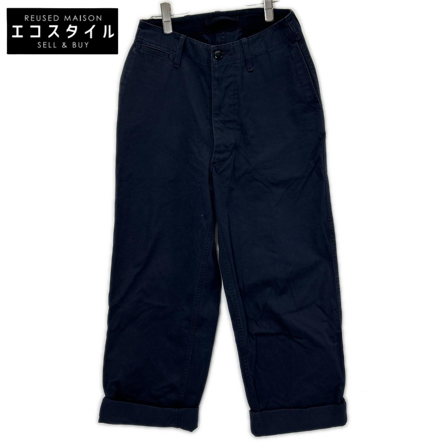 NIGEL CABOURN ナイジェルケーボン 8044-00-50020 ネイビー ベーシック チノパンツ ボトムス
