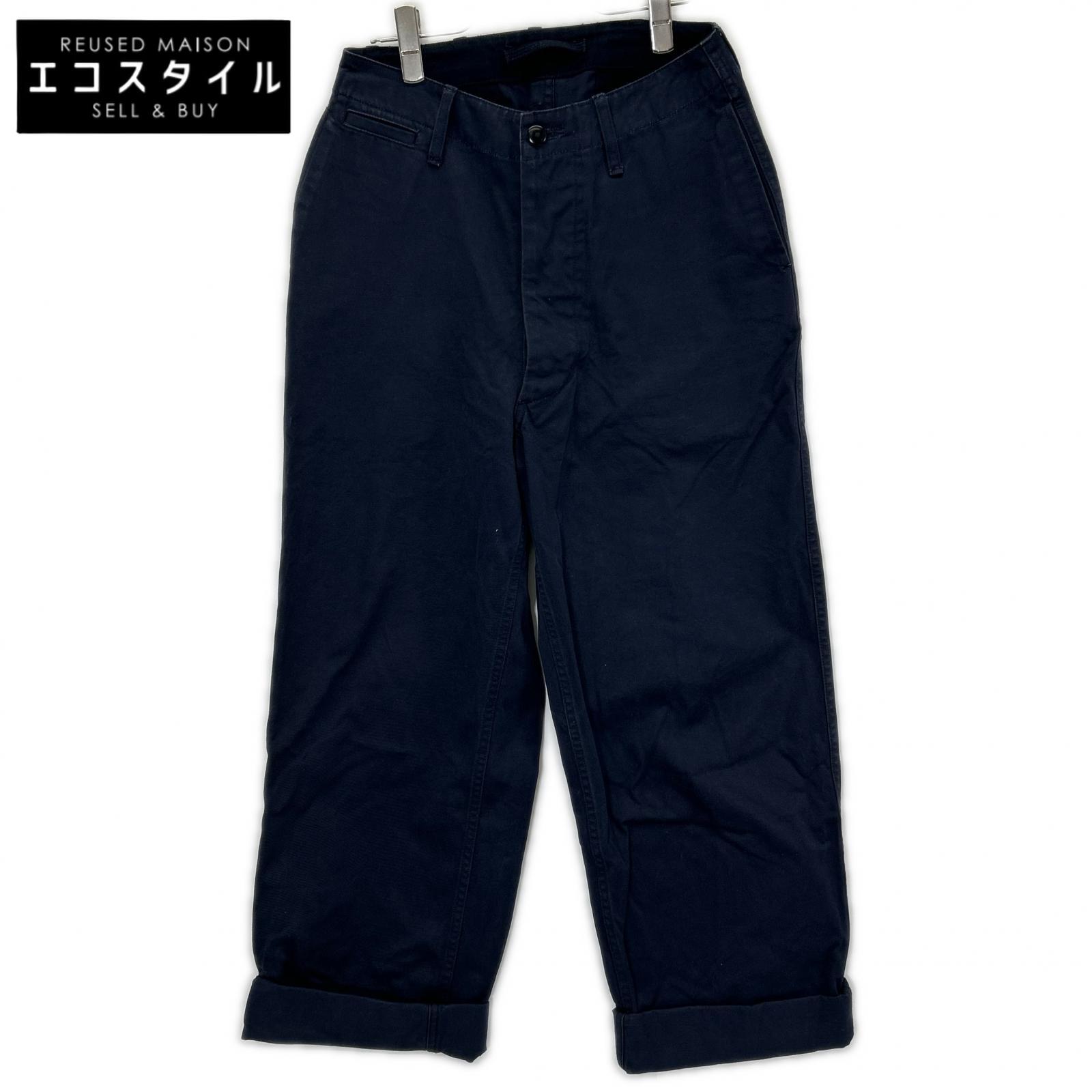 NIGEL CABOURN ナイジェルケーボン 8044-00-50020 ネイビー ベーシック チノパンツ ボトムス