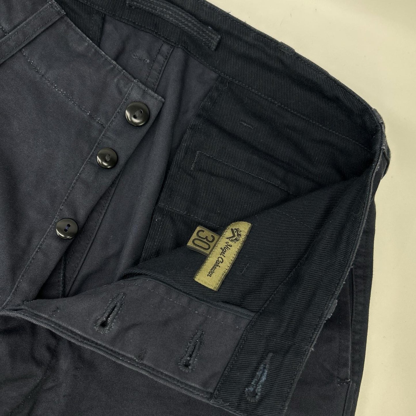 NIGEL CABOURN ナイジェルケーボン 8044-00-50020 ネイビー ベーシック チノパンツ ボトムス