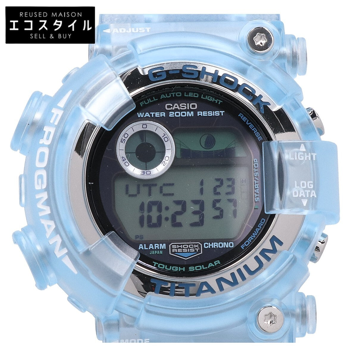 G-SHOCK ジーショック 【新品同様】GW-8202K-2JR FROGMAN Love The Sea And The Earth ICERC Japan コラボ2026 デジタル 腕時計