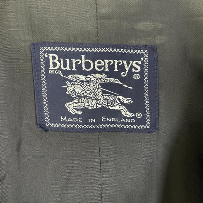 Burberry's バーバリーズ 英国製 紺タグ グレー ダブルブレスト トレンチコート コート