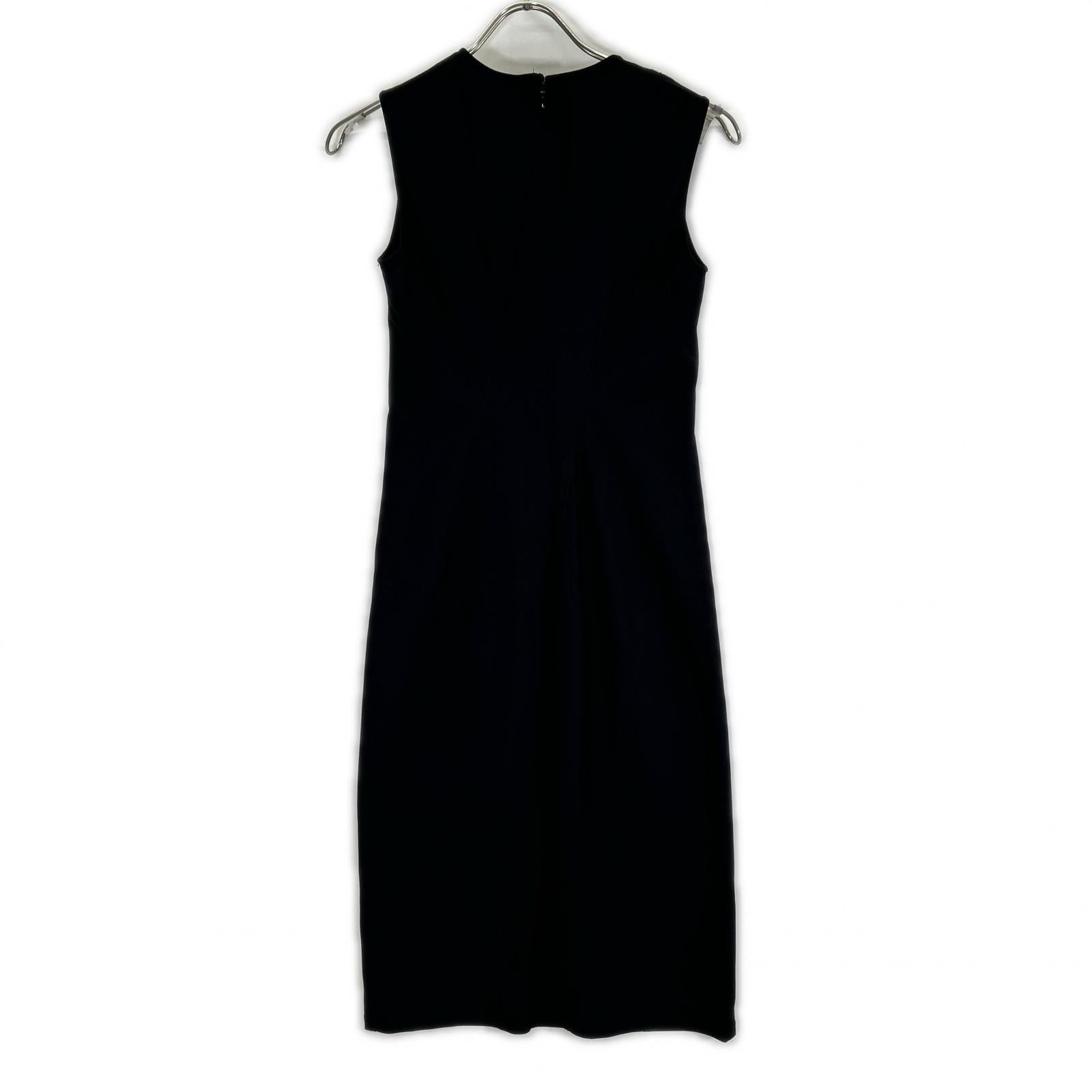 Theory Theory 01-1305011-050-901 Black Sleeveless Fitted Dress Dress
