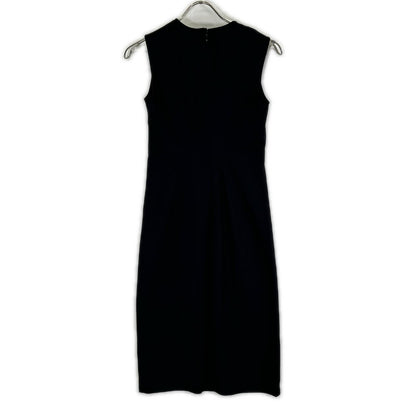 Theory Theory 01-1305011-050-901 Black Sleeveless Fitted Dress Dress