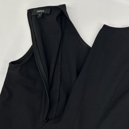 Theory Theory 01-1305011-050-901 Black Sleeveless Fitted Dress Dress