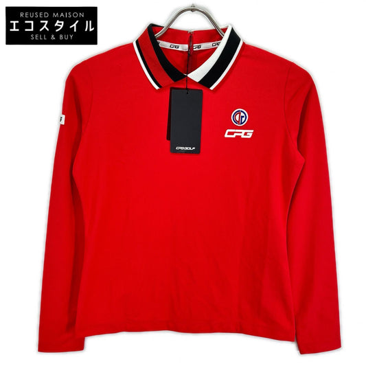 CPG シーピージー 1109-22201 レッド 長袖 ポロシャツ トップス