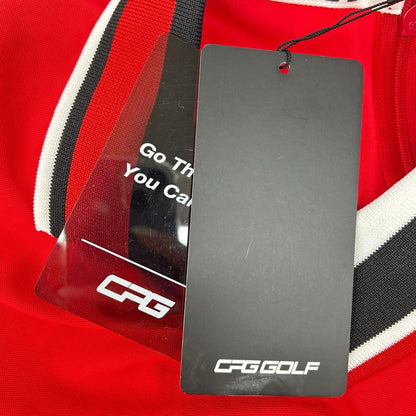 CPG シーピージー 1109-22201 レッド 長袖 ポロシャツ トップス