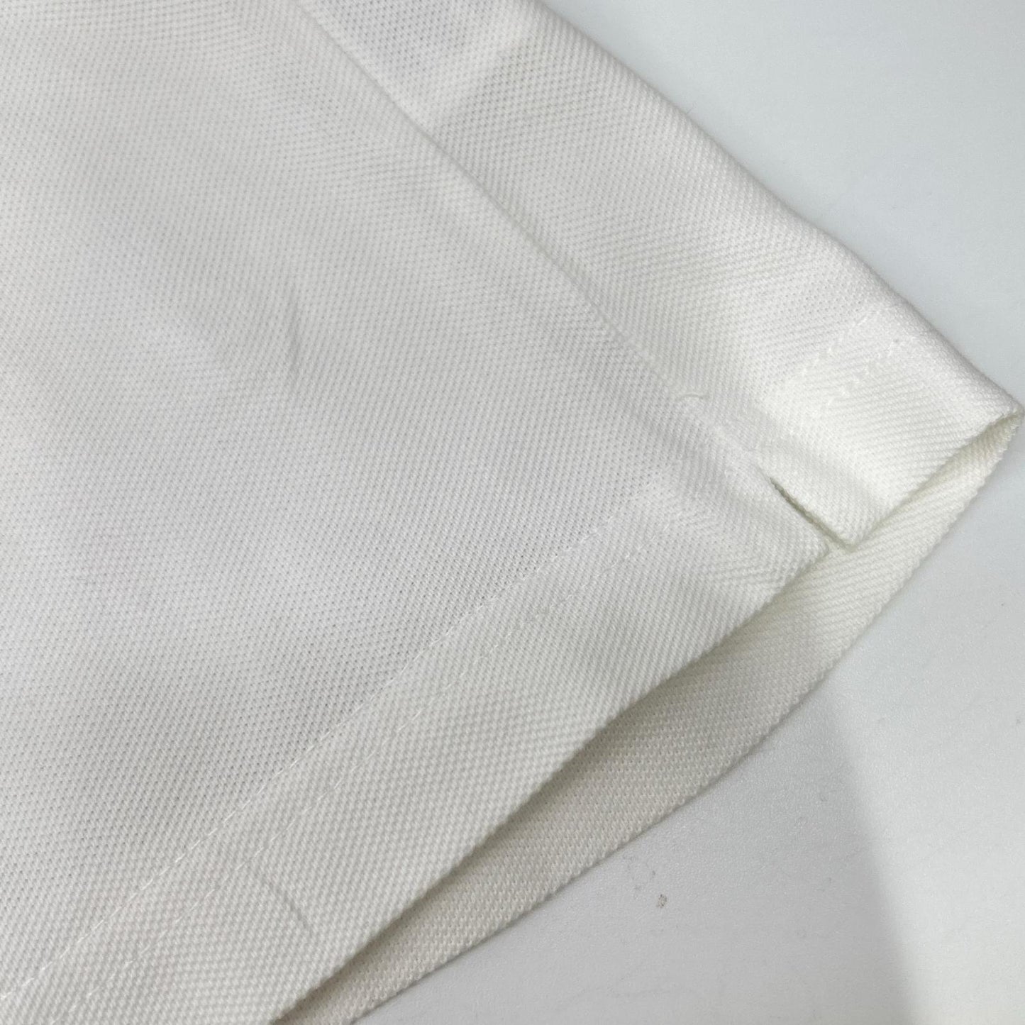 MONCLER モンクレール ホワイト maglia polo manica corta 半袖ポロシャツ トップス