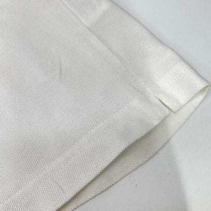 MONCLER モンクレール ホワイト maglia polo manica corta 半袖ポロシャツ トップス