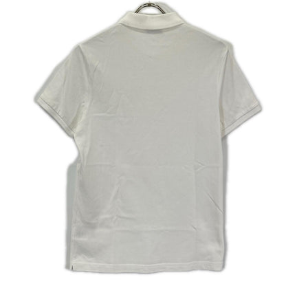 MONCLER モンクレール ホワイト maglia polo manica corta 半袖ポロシャツ トップス