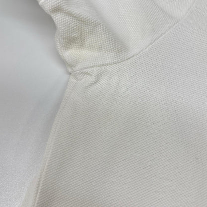 MONCLER モンクレール ホワイト maglia polo manica corta 半袖ポロシャツ トップス