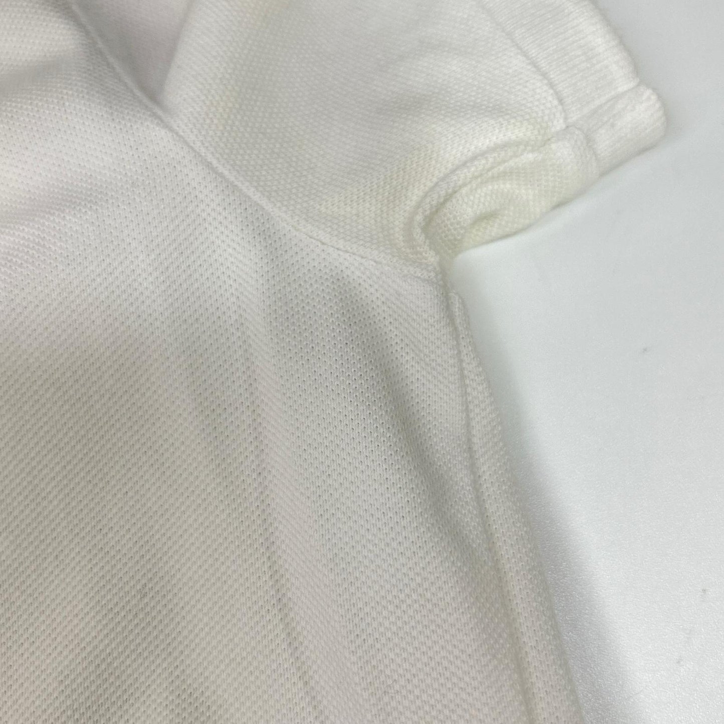 MONCLER モンクレール ホワイト maglia polo manica corta 半袖ポロシャツ トップス