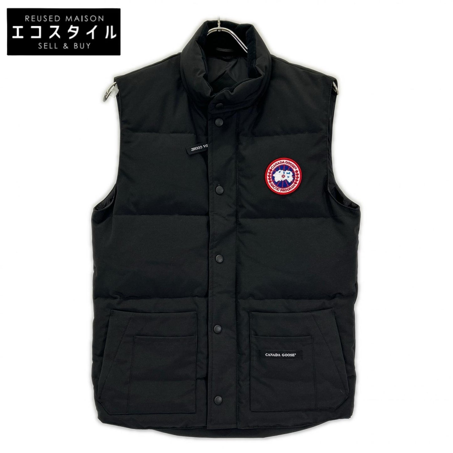 CANADA GOOSE カナダグース 4154M ブラック フリースタイル クルー ベスト ベスト