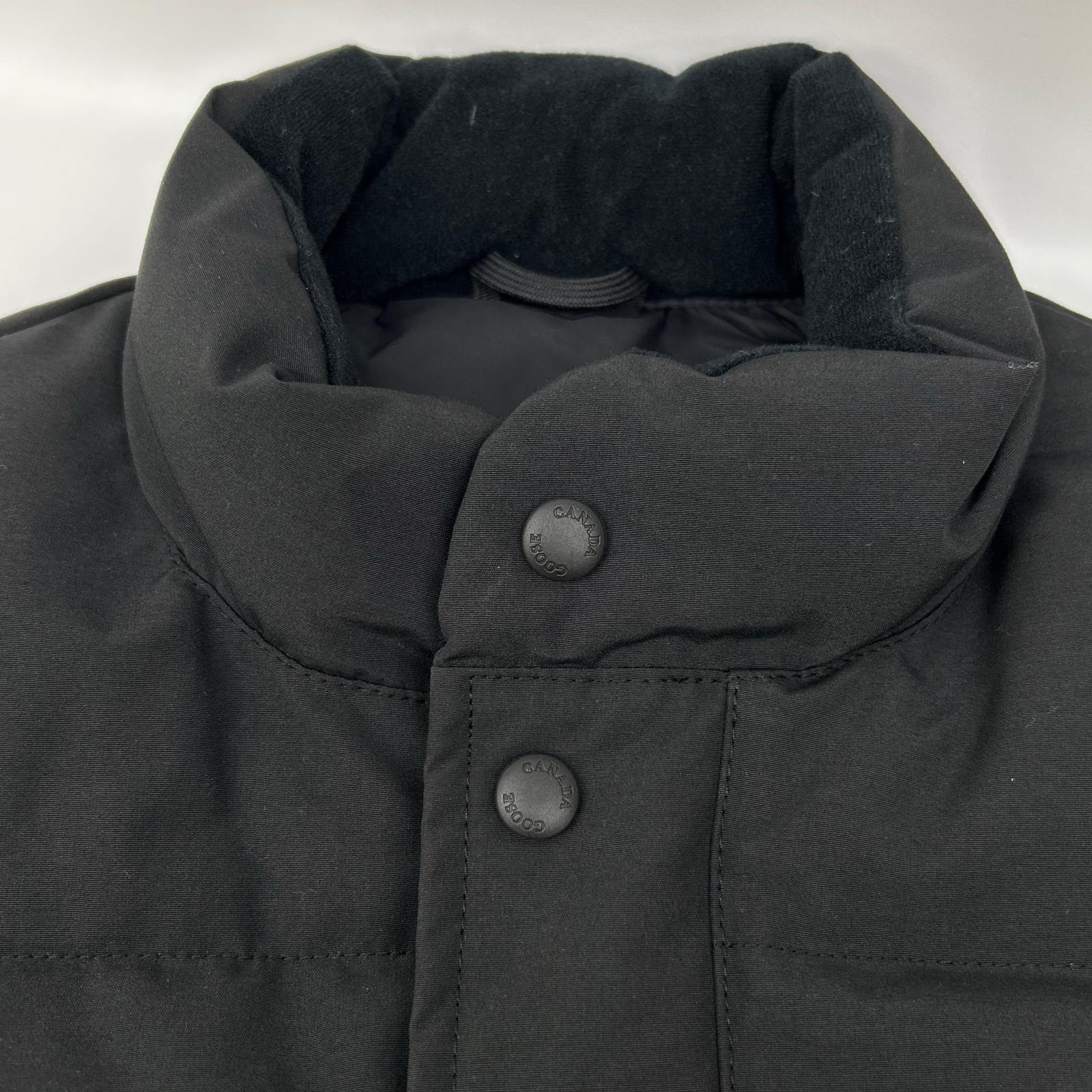 CANADA GOOSE カナダグース 4154M ブラック フリースタイル クルー ベスト ベスト
