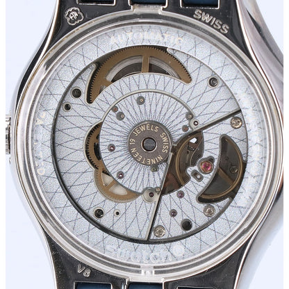 Swatch スウォッチ 【美品】BLURANG バックスケルトン 自動巻き 腕時計