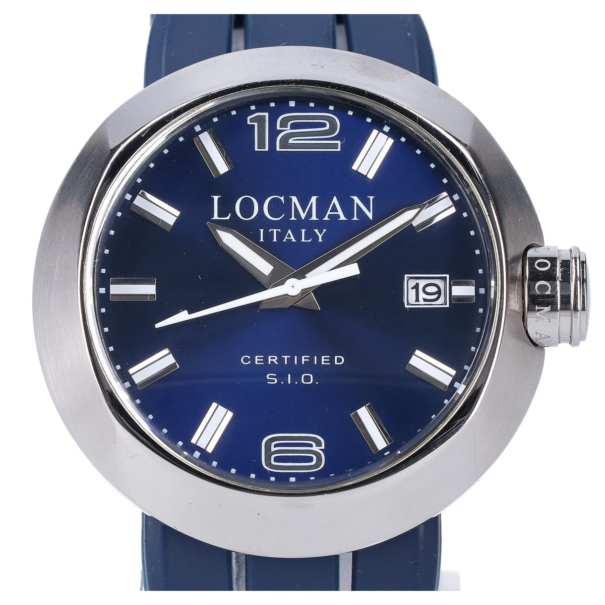 LOCMAN ロックマン 【美品】Change One ラウンド クオーツ 腕時計