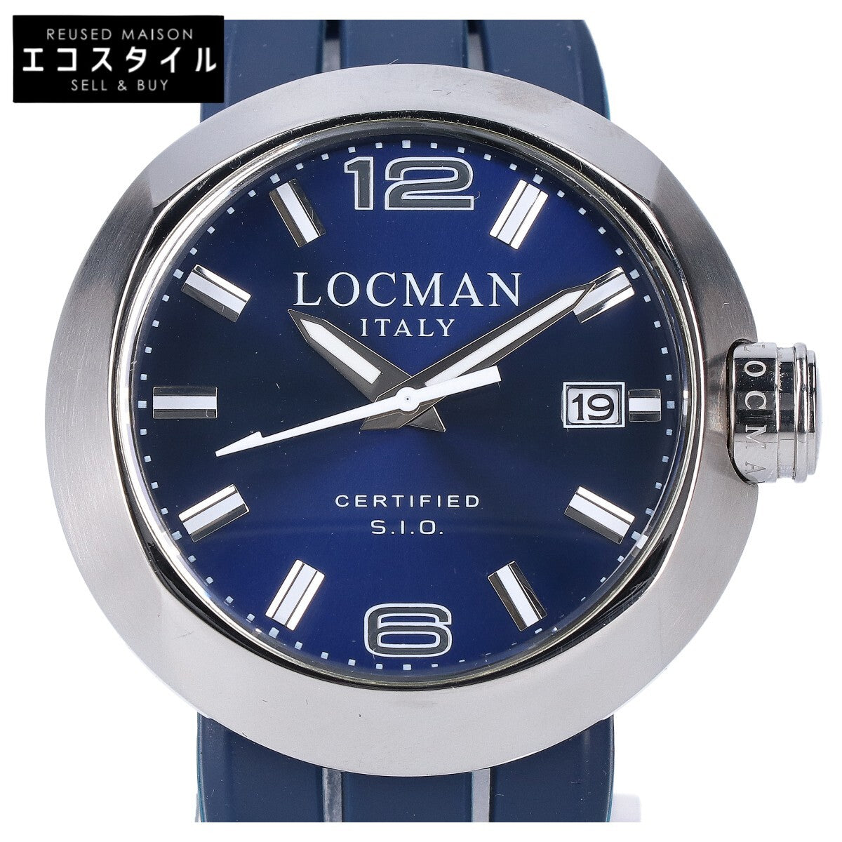 LOCMAN ロックマン 【美品】Change One ラウンド クオーツ 腕時計