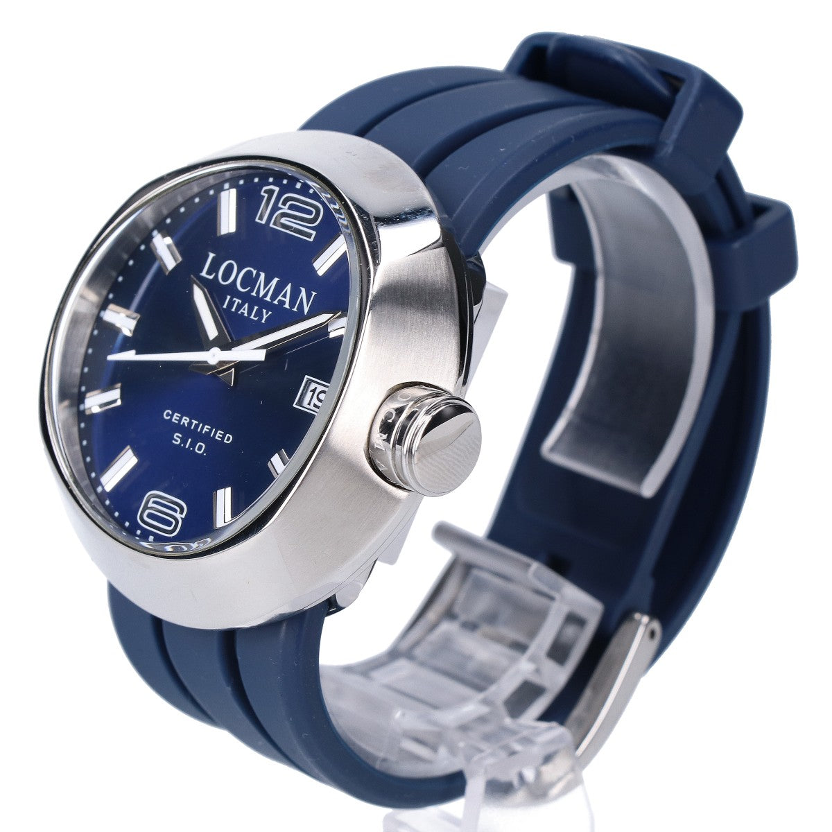 LOCMAN ロックマン 【美品】Change One ラウンド クオーツ 腕時計