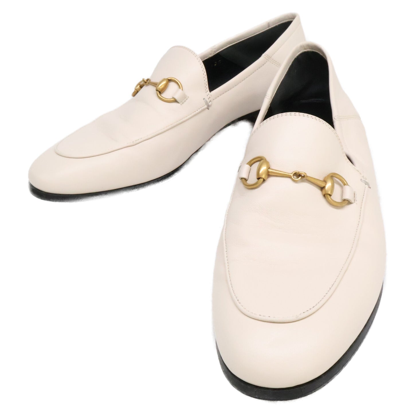 GUCCI グッチ 414998 ブリクストン レザー ホースビット ローファー シューズ