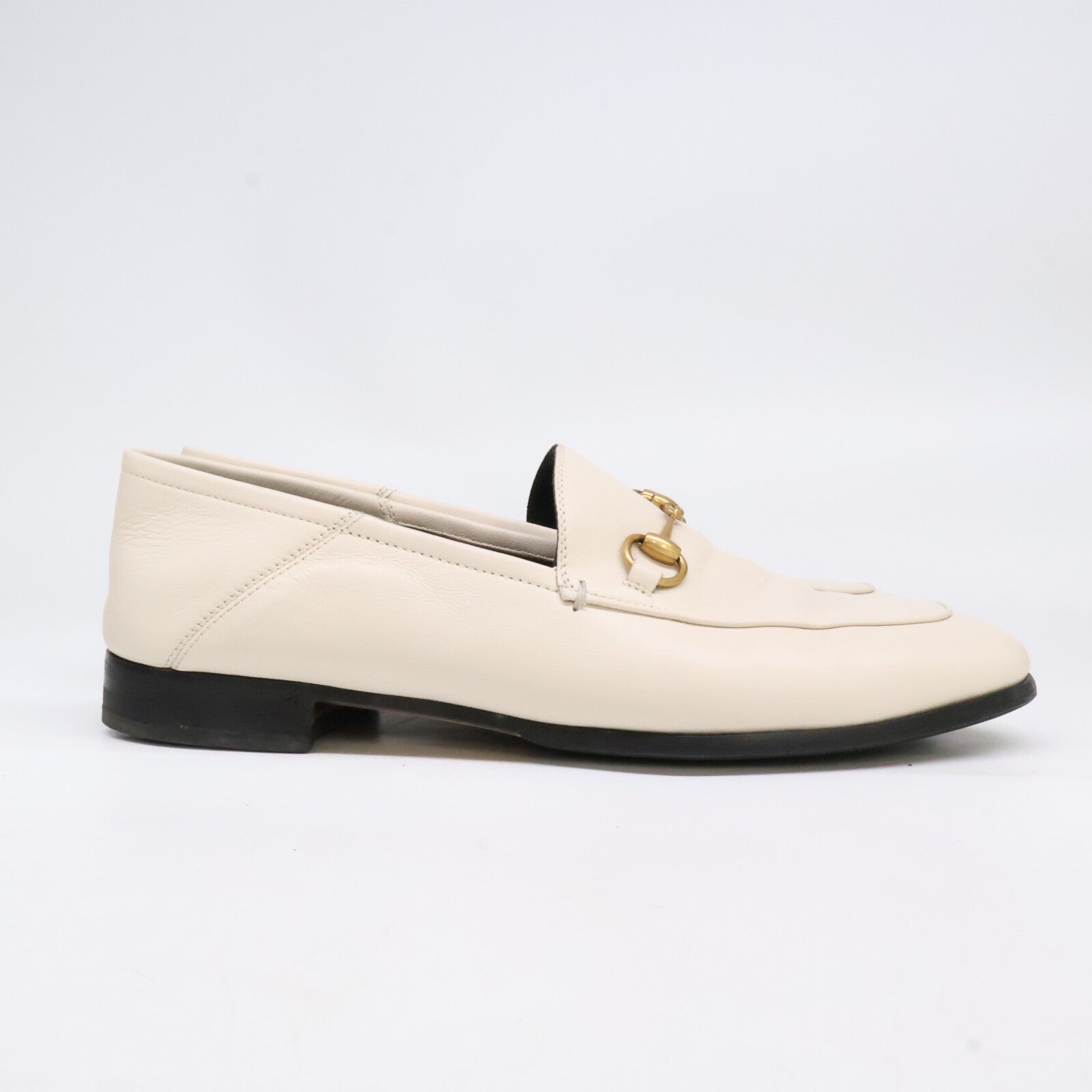GUCCI グッチ 414998 ブリクストン レザー ホースビット ローファー シューズ