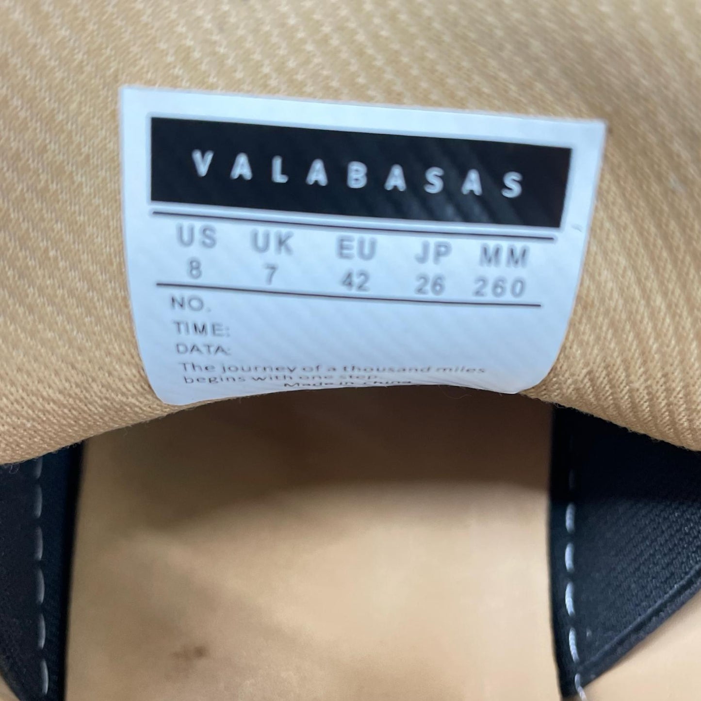 VALABASAS ヴァラバサス VLBS-SH-001 VISION キャンバス スニーカー シューズ