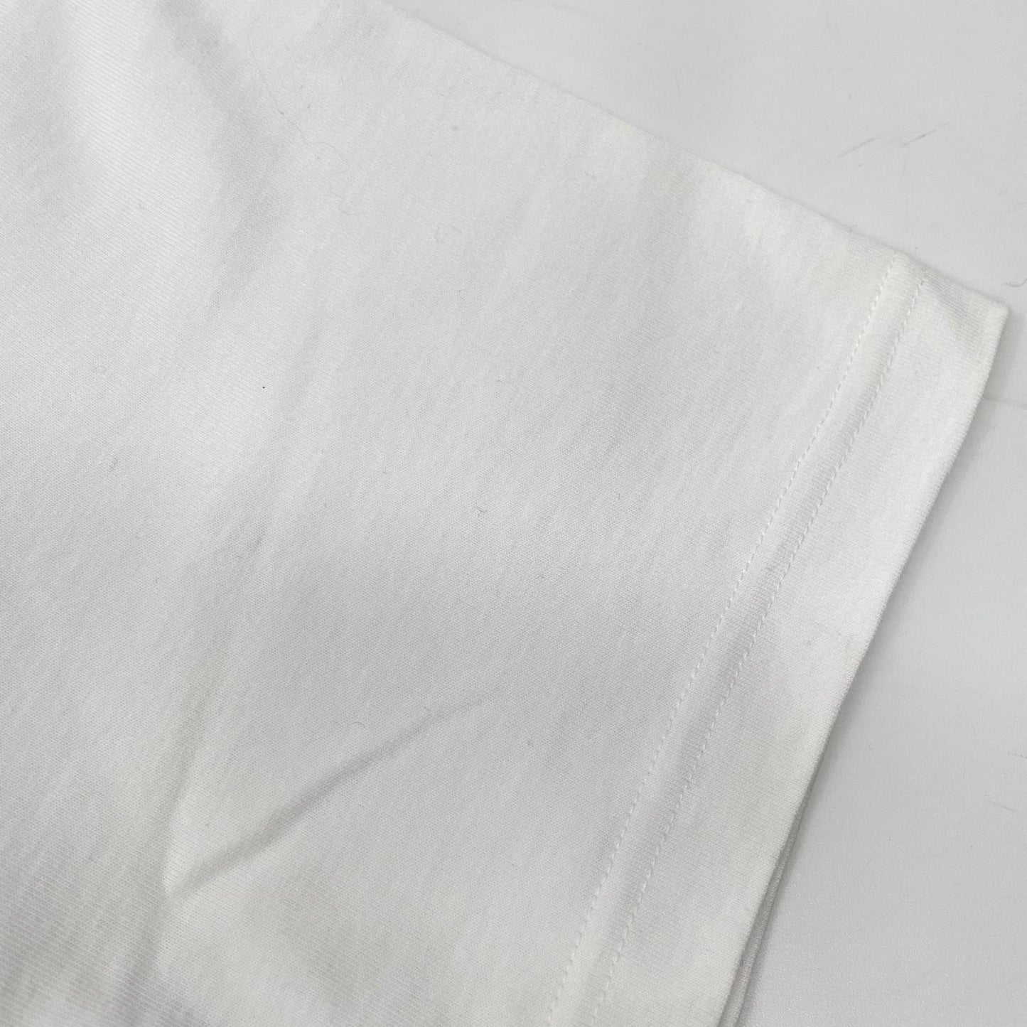 GUCCI グッチ 25SS ホワイト クリスタル装飾付き コットン 半袖Tシャツ トップス