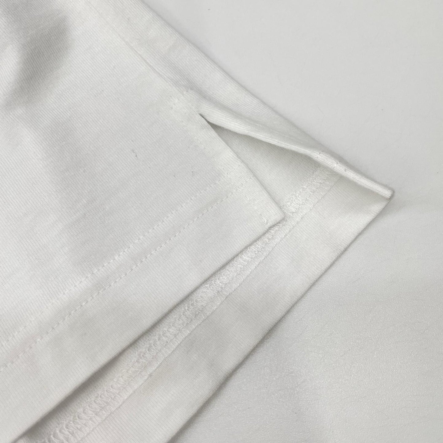 GUCCI グッチ 25SS ホワイト クリスタル装飾付き コットン 半袖Tシャツ トップス