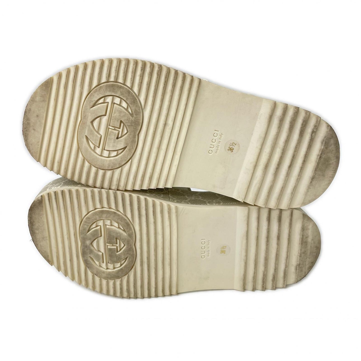 GUCCI グッチ 701153 GG プラットフォーム サンダル シューズ