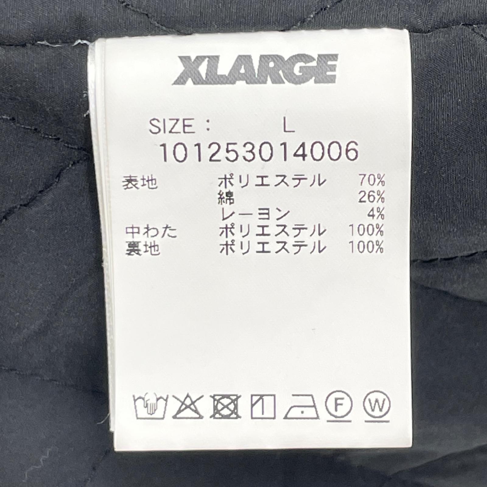XLARGE エクストララージ 101253014006 ブルー フーデッドフランネルシャツ ジャケット
