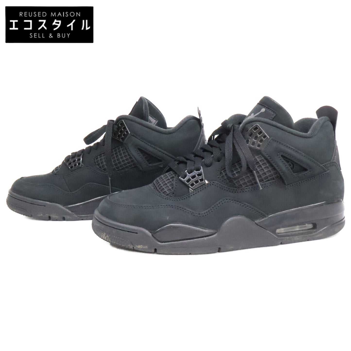 NIKE ナイキ 【美品】FV5029-010 AIR JORDAN 4 RETRO エアジョーダン 4 レトロ ブラックキャット スニーカー シューズ