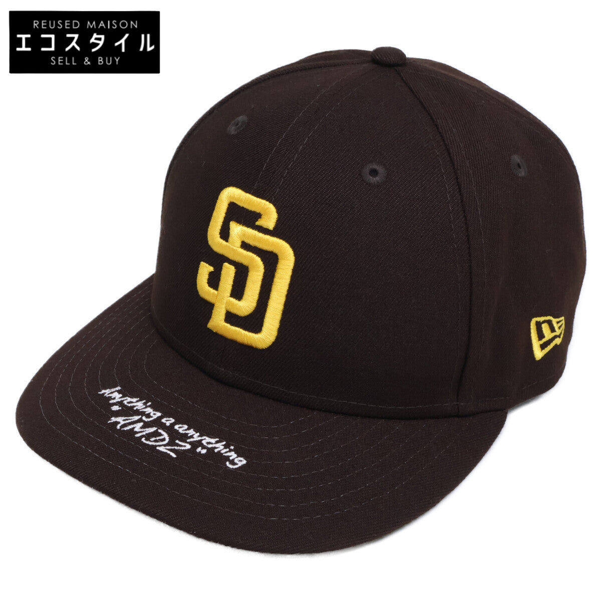 New Era ニューエラ x RED SPIDER x MLB 【美品】AMDZ ロゴ刺繍 9FIFTY スナップバック キャップ 帽子