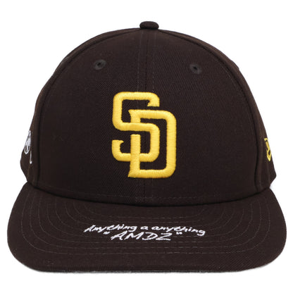 New Era ニューエラ x RED SPIDER x MLB 【美品】AMDZ ロゴ刺繍 9FIFTY スナップバック キャップ 帽子