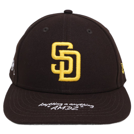 New Era x RED SPIDER x MLB [Excellent condition] AMDZ logo-embroidered 9FIFTY snapback cap