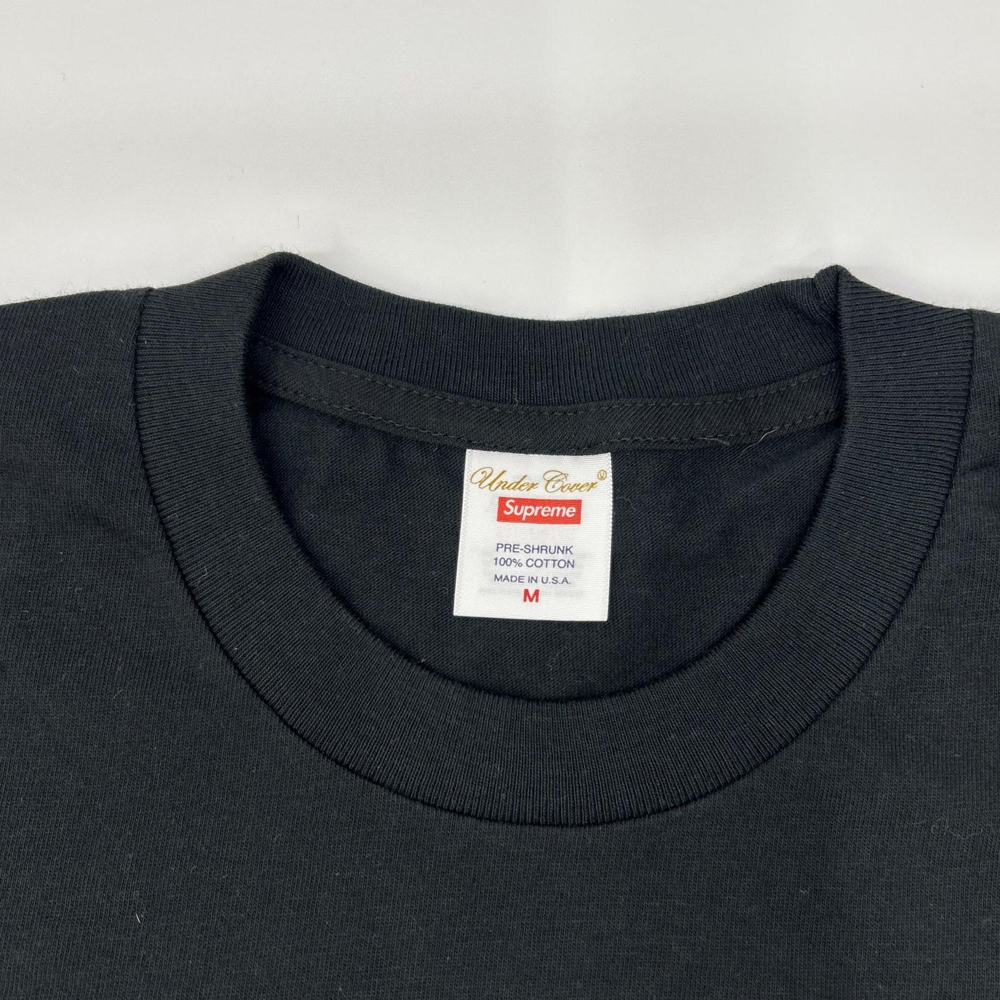 Supreme シュプリーム ×アンダーカバー ブラック 23SS FACE 半袖Tシャツ トップス
