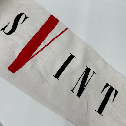 SAINT MICHAEL セントマイケル SM-S22-0000-069 ホワイト プリント LS TEE VLONE ロングスリーブTシャツ トップス