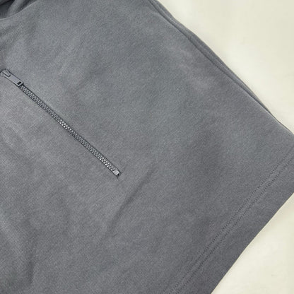 MAX MARA LEISURE マックスマーラレジャー 39260316 グレー ジップアップ 裏起毛 バックロゴパーカー トップス