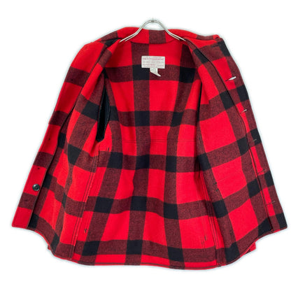 FILSON フィルソン レッド×ブラック チェック ダブルマッキーノクルーザー ジャケット ジャケット