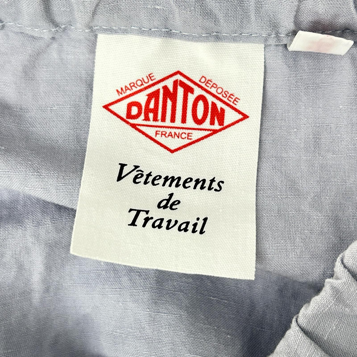 DANTON Danton JD-2540 LHP Light Blue Cotton-Linen Weather Easy Pants Bottoms