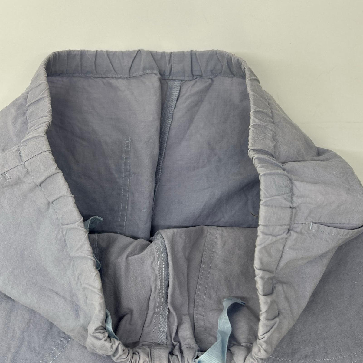 DANTON Danton JD-2540 LHP Light Blue Cotton-Linen Weather Easy Pants Bottoms