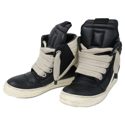 Rick Owens リックオウエンス JUMBOLACE GEOBASKET レザー ハイカットスニーカー シューズ