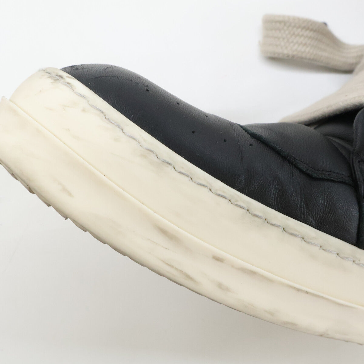 Rick Owens リックオウエンス JUMBOLACE GEOBASKET レザー ハイカットスニーカー シューズ