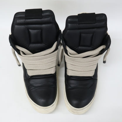 Rick Owens リックオウエンス JUMBOLACE GEOBASKET レザー ハイカットスニーカー シューズ