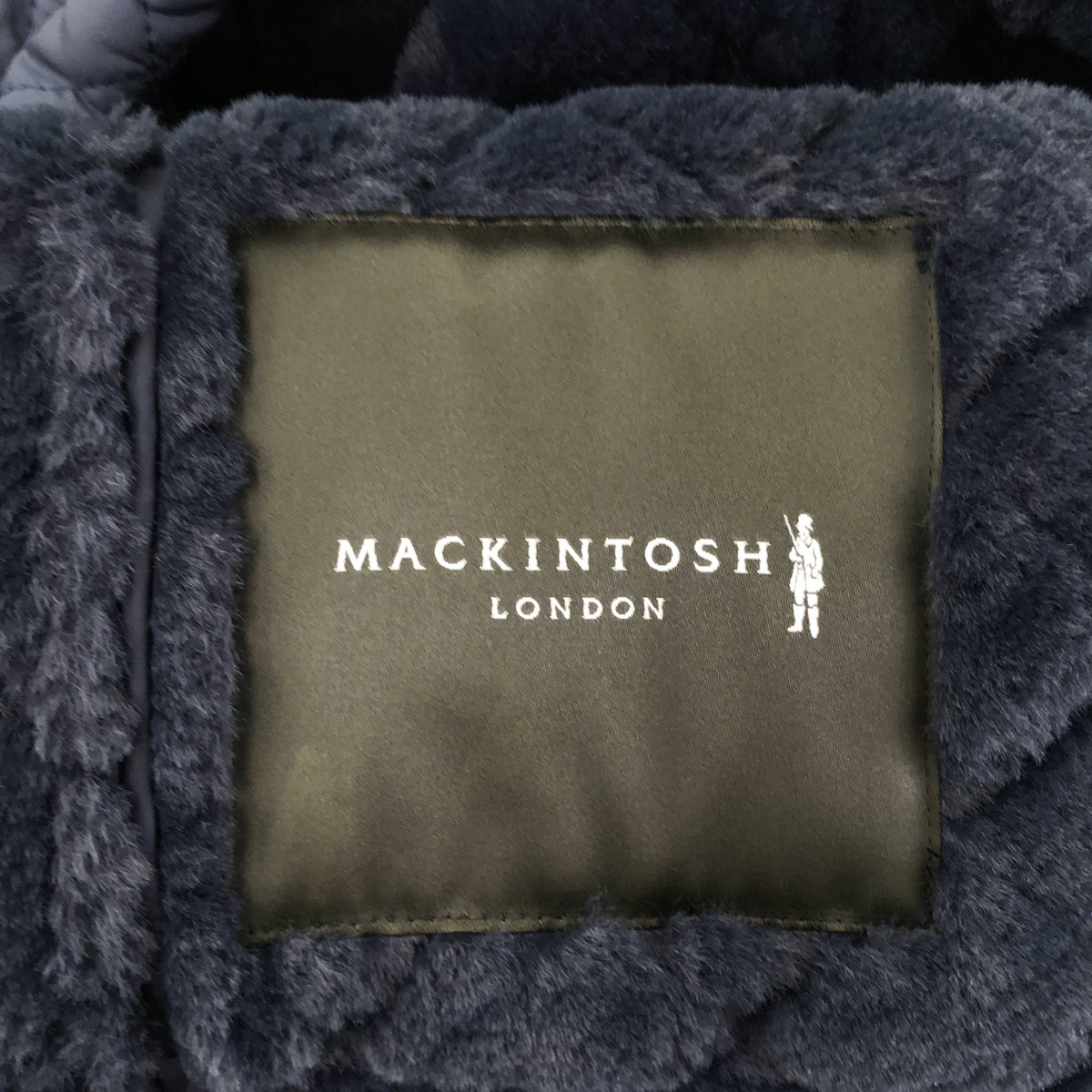 MACKINTOSH マッキントッシュ ネイビー 裏ボア キルティング コート トップス
