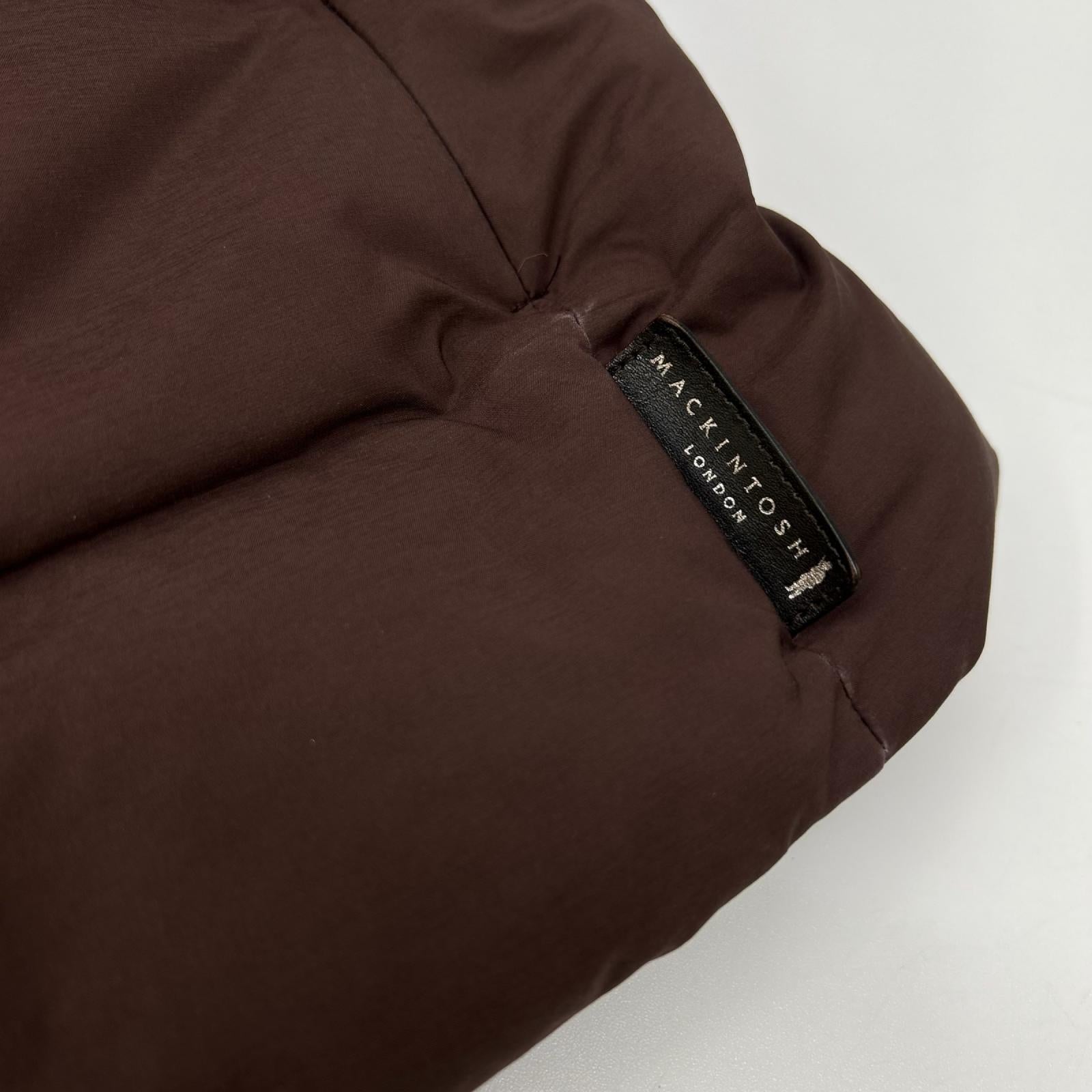 MACKINTOSH LONDON マッキントッシュロンドン ボルドー ダウンベスト ベスト