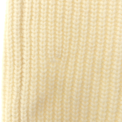 Lacoste ラコステ AH3142 ホワイト エッセンシャルローゲージニットセーター トップス