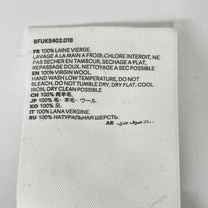 AMI PARIS アミパリス ブラック ロゴ ハイネックニット トップス