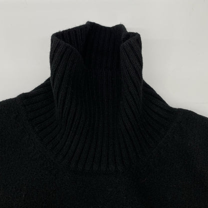 AMI PARIS アミパリス ブラック ロゴ ハイネックニット トップス