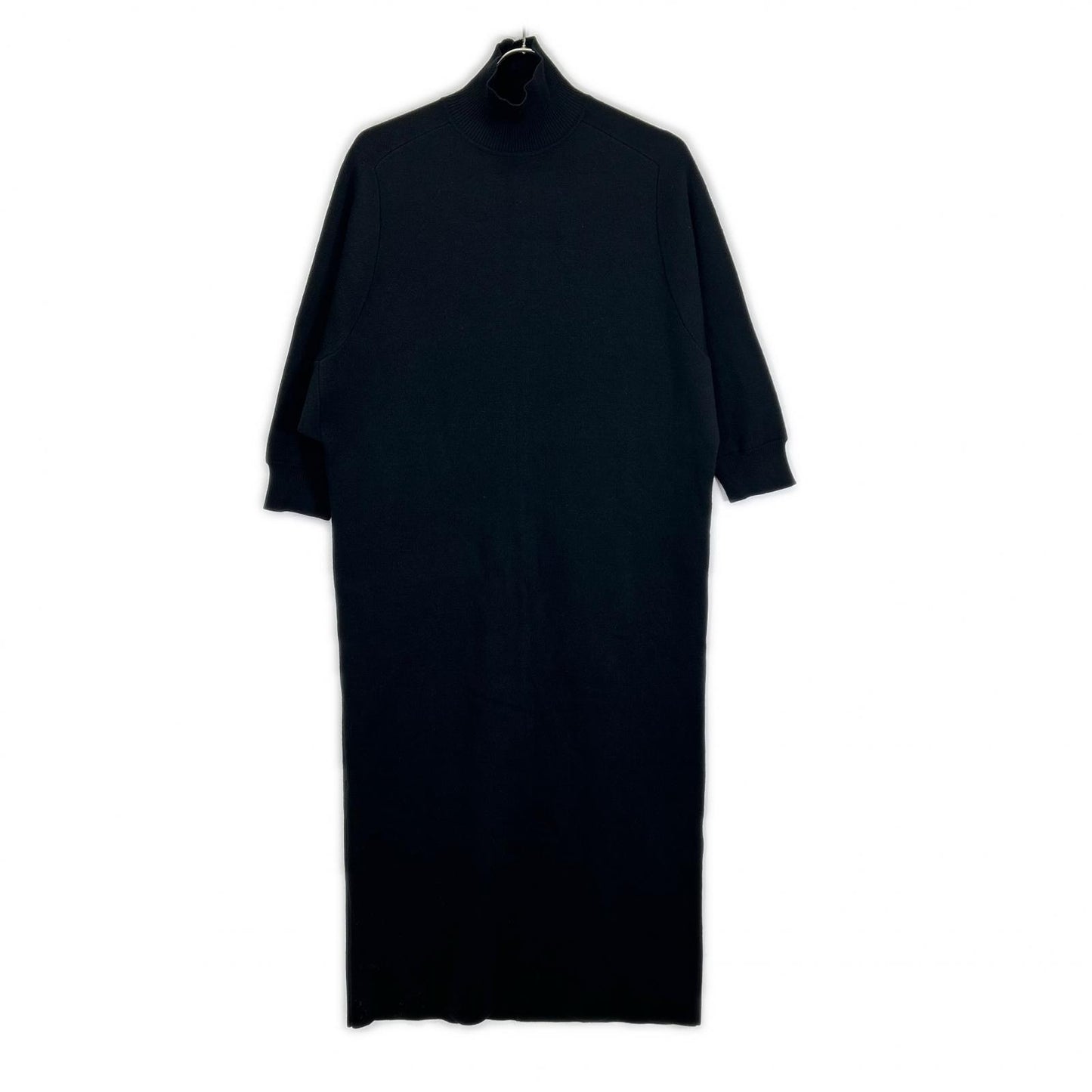 BALLSEY Ballsey 11-06-24-06201 Black Bounce Smooth High-Neck Dress Dress