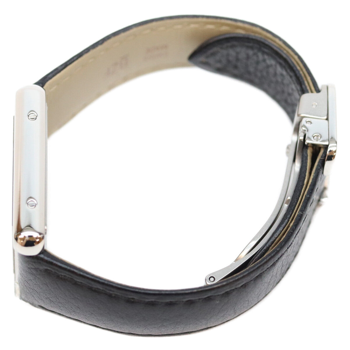 Cartier カルティエ 19年 WSTA0030 タンクソロSM シルバー文字盤 クォーツ時計 腕時計