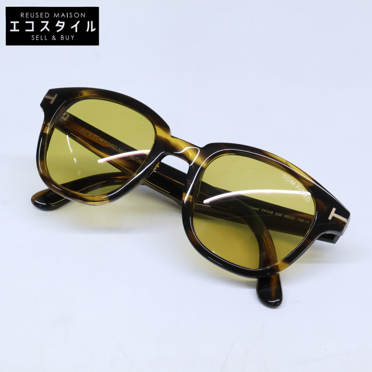 TOM FORD トムフォード TF538 50E Garett ウェリントンシェイプ サングラス