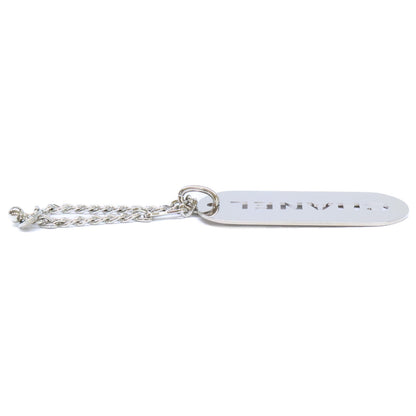 CHANEL シャネル 【美品】04V ロゴプレート キーホルダー